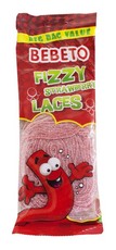Bebeto Fizzy Strawberry Laces