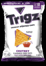 Trigz Chutney Crunchy Popped Chips (16 x 85g)