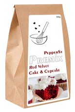 Pepper St. Red Velvet Sponge Cake & Cupcake Premix - 500g