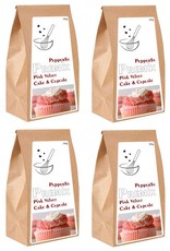 Pepper St. Bulk Pack of 4 - Pink Velvet Cake & Cupcake Premix - 500g