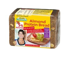 Mestemacher Protein Bread with Almonds 250g (Box of 9)