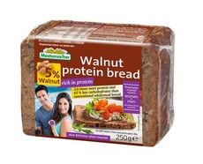 Mestemacher Protein Bread with Walnuts 9 X 250 g