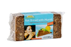Mestemacher Rye Bread with Muesli 500g (Box of 12)