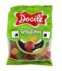 Docile Gelatines 12 X 80g - Fruit Cubes