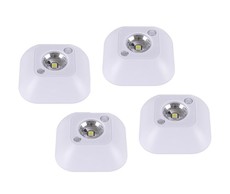 4 Pack PIR Infrared Motion photosensitive LED auto night light