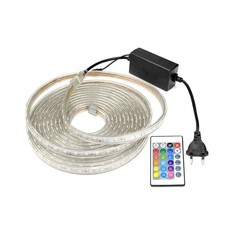 100m Remote Control Waterproof RGB Led Strip 220V SMD Outdoor Lights