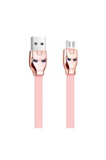 HOCO U14 Micro USB Charger Cable for Android - Rose Gold