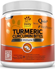 Zesty Paws Turmeric Curcumin for Dogs