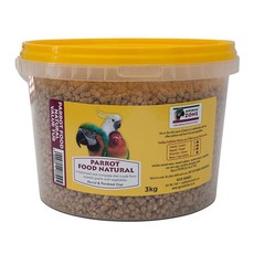 Animalzone Parrot Food Natural Value Tub - 3kg