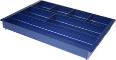 Bantex Desk Drawer Organiser - Blue (7 Compartment)