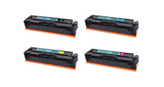 HP CF400A # 201A/401A/402A/403A Compatible Colour Toner - Multipack