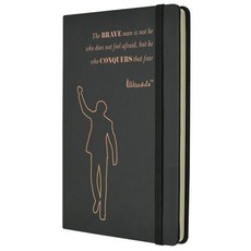 Mandela Notebooks: Conquers A5 (Black )