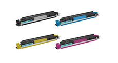 HP CE310A # 126A/311A/312A/313A Compatible Colour Toner - Multipack