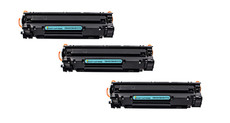 HP CB436A / 36A/36A/36/436/436A Compatible Toner (Combo Deal x 3)