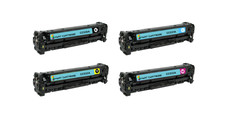 HP CC530A # 304A/531A/532A/533A Compatible Colour Toner - Multipack