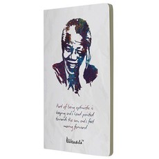 Mandela Notebooks: Rainbow Journal Optimistic Graffiti A5 (Light grey)