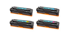 HP CB540A # 125A/541A/542A/543A Compatible Colour Toner - Multipack