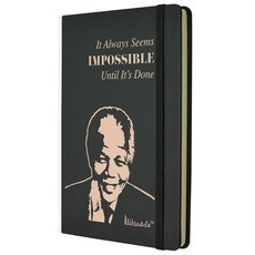 Mandela Notebooks: Impossible A5 (Black )