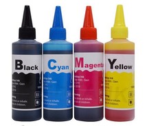 Epson Sublimation Dye Ink Bottles B/C/M/Y - Compatible