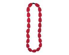 Jellystone Designs Stepping Stone Necklace - Scarlet Red