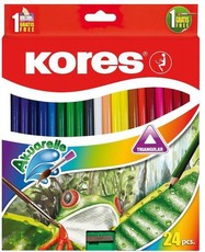 Kores Kolores Akuarelle 24 Colour Pencils