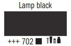 Amsterdam Acrylic Colour 120ml Tube - Lamp Black (702)