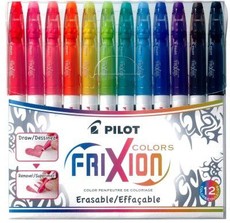 Pilot Frixion Colours Felt Tip Pen - Wallet of 12 Colours