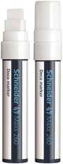 Schneider Maxx 260 Deco Marker - White