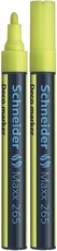 Schneider Maxx 265 Deco Marker - Yellow