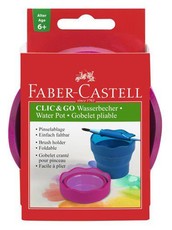 Faber-Castell Clic & Go Water Pot - Blackberry
