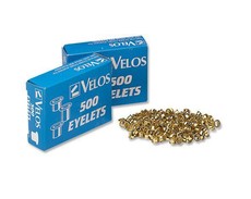 Rexel: 3.2mm 500 Brass Eyelets