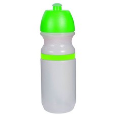 Lumoss - Sportec 9 Cyclist Bottle - 600ml Opaque With Band - Neon Green Cap