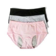 Nooi Leakproof Cotton Period Panties - 3 Pack - Medium