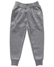 Parental Instinct Girls Stain Resistant Fleece Pants Grey