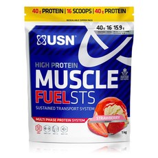 USN Muscle Fuel Sts1Kg Strawberry High Protein
