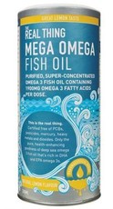 The Real Thing Mega Omega Fish Oil Lemon - 200ml