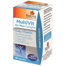 Nativa Multivitamin for Men Capsules - 60s