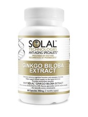 Solal Ginkgo Biloba Extract 250mg - 60s