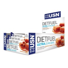 USN Diet Fuel Bar - Caramel Crunch 50gx18