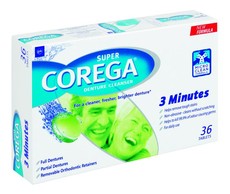 Corega Denture Cleaner - 36 Tablets