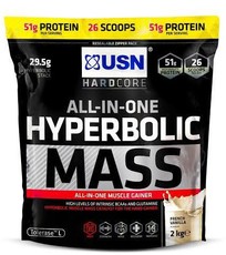 USN Hyperbolic Mass - Vanilla 2kg Bag