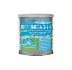 The Real Thing Mega Omega 3+6+9 Capsules - 60