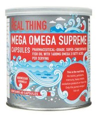 The Real Thing Mega Omega Supreme Capsules -60