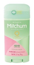 Mitchum Advanced Invisible Solid Women - Powder Fresh - 76g