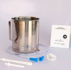 Wellmed Enema Kit - Stainless Steel