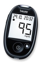 Beurer Diabetes Blood Glucose Monitor GL 44 mmol/L - Black