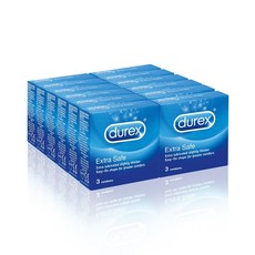 Durex Condoms - Extra Safe - 12 Pack of 3's