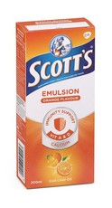 Scott's Emulsion Orange Cod Liver Oil - 200ml