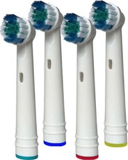 Gretmol Replacement Heads For Oral B Precision Clean Toothbrush - 4 Pack