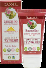 Badger Damascus Rose SPF25 Face Sunscreen Lotion